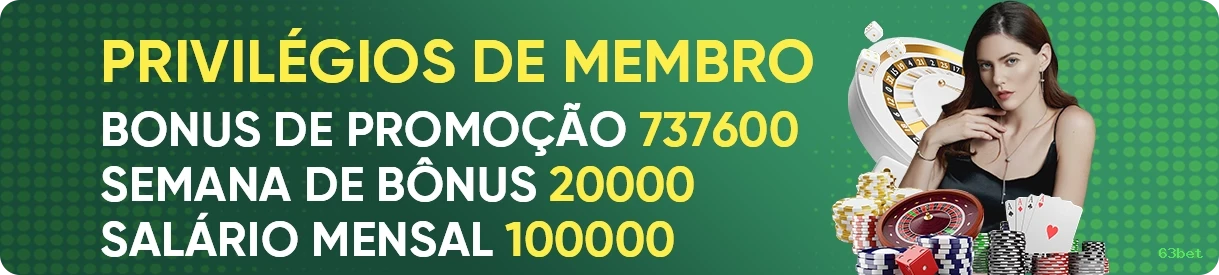 Bônus 63bet